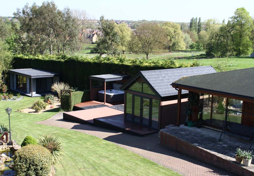 Modern Composite Garden Rooms Showroom